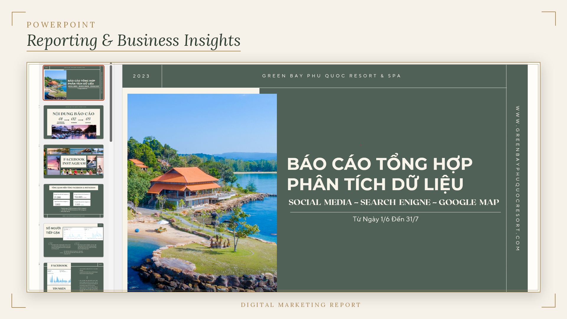 PowerPoint business report